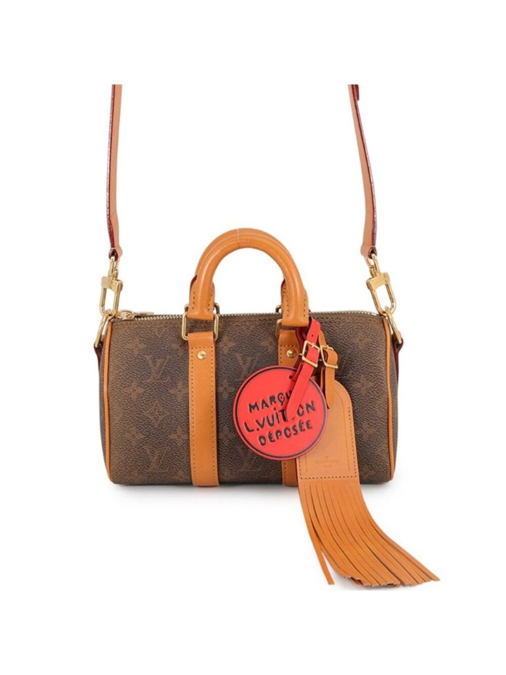 Louis Vuitton Monogram Keepall Bandouliere 25 2-Way Shoulder Bag